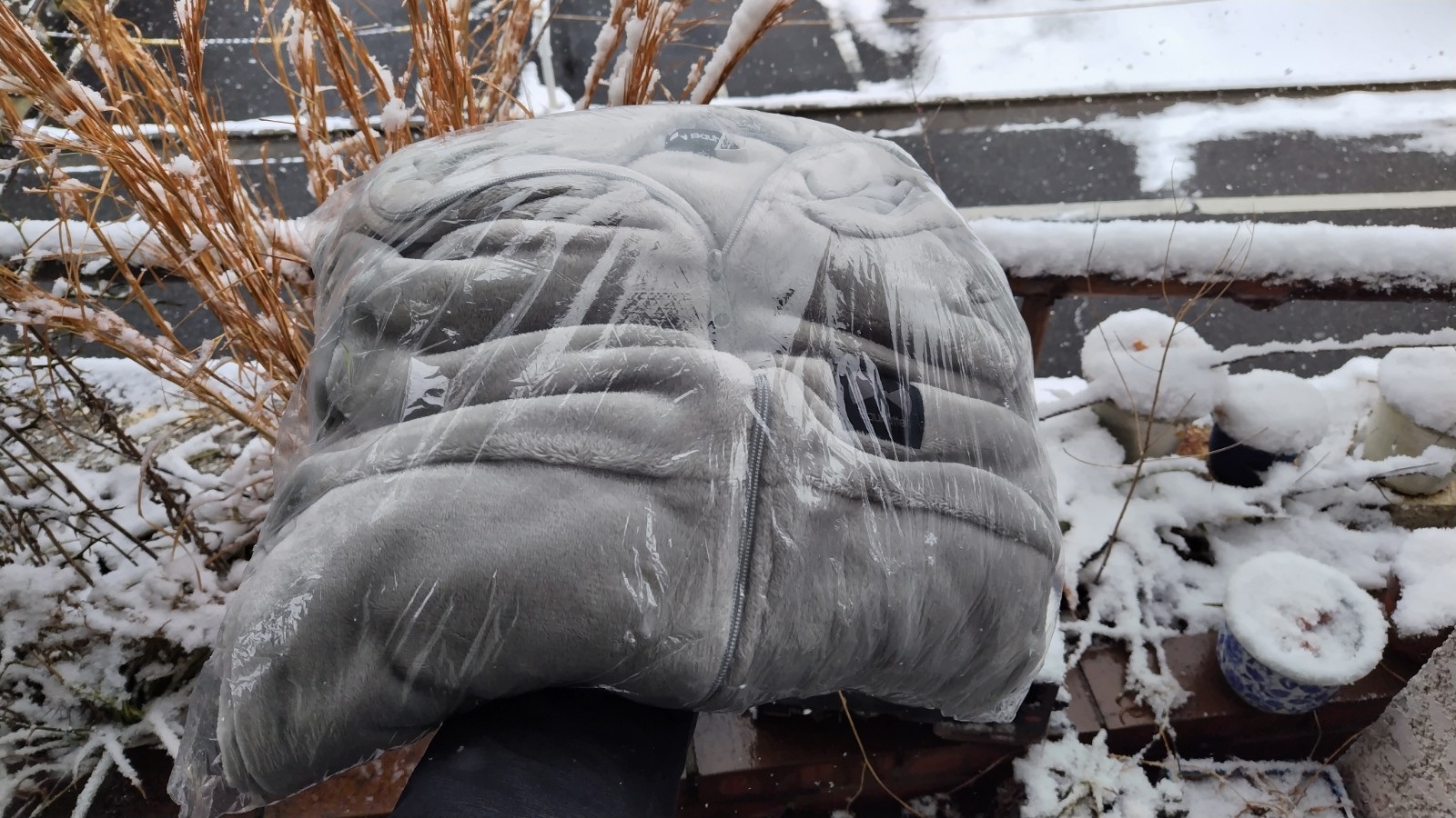 やっとクリーニングから戻ってきた